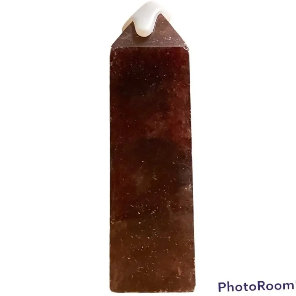 Imperfect Red Strawberry Quartz Tower #1